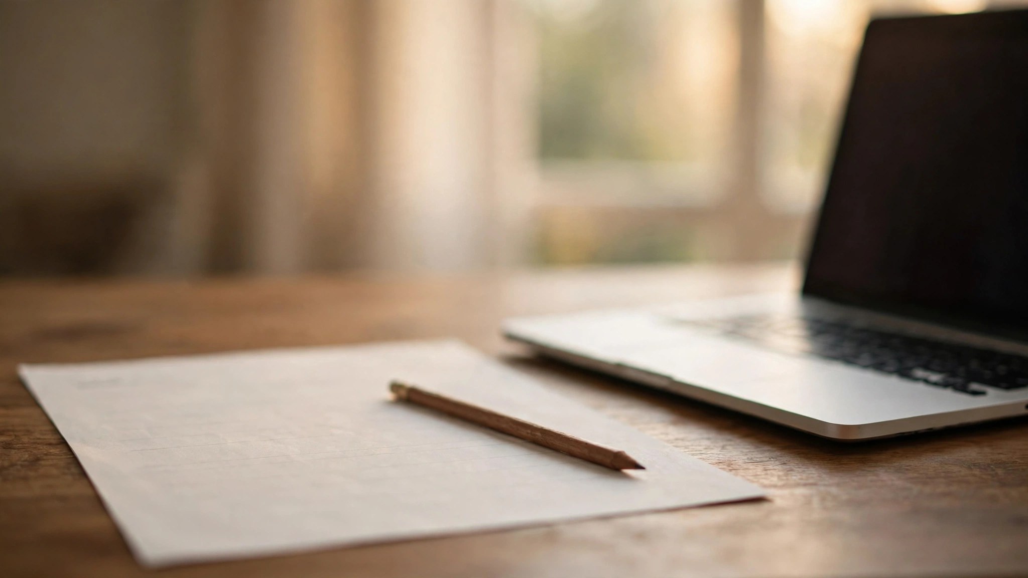 homework chatbot featured A homework sheet and pencil beside a laptop on a desk
